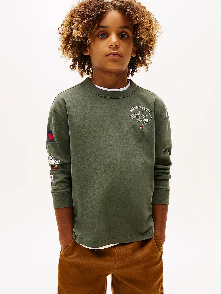 TOMMY HILFIGER | Camiseta de manga larga para niño | 