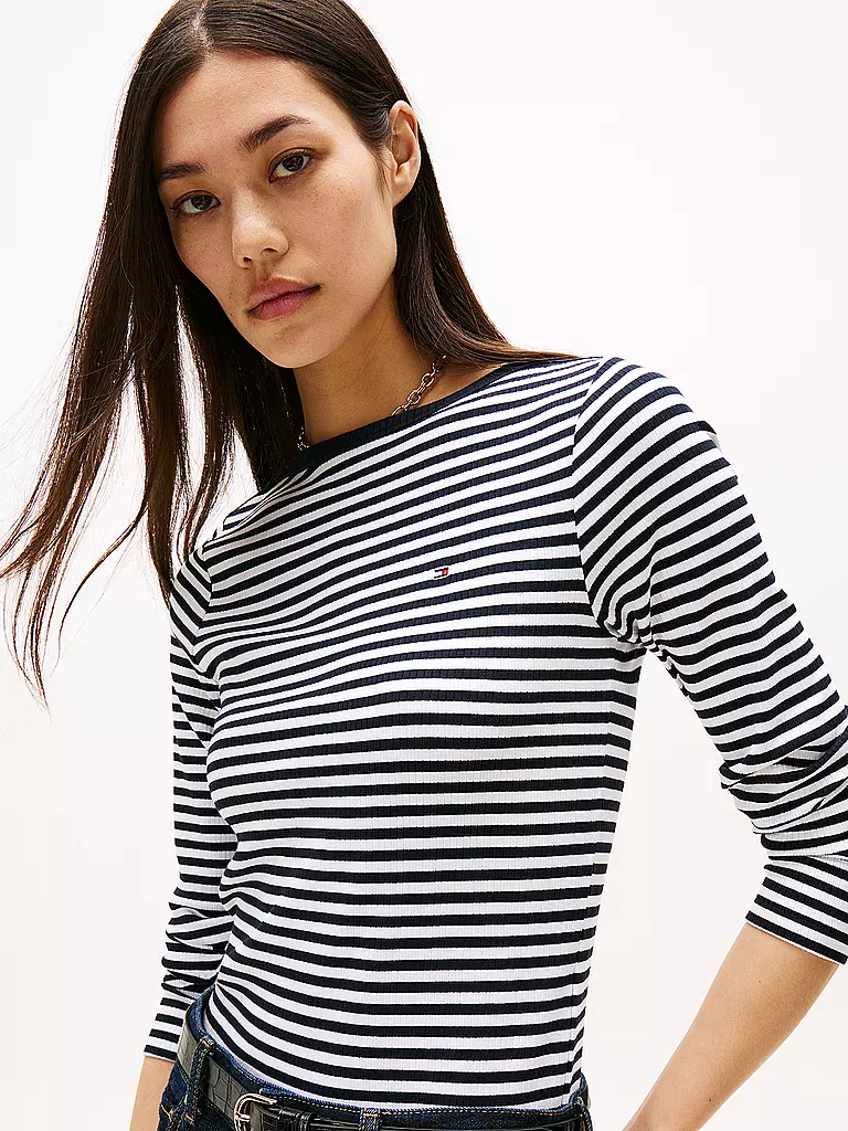 TOMMY HILFIGER | Camiseta de manga larga | Azul oscuro