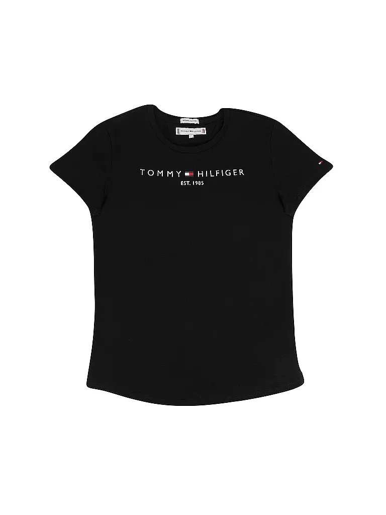 TOMMY HILFIGER | Camiseta ESSENTIAL para niña | Negro