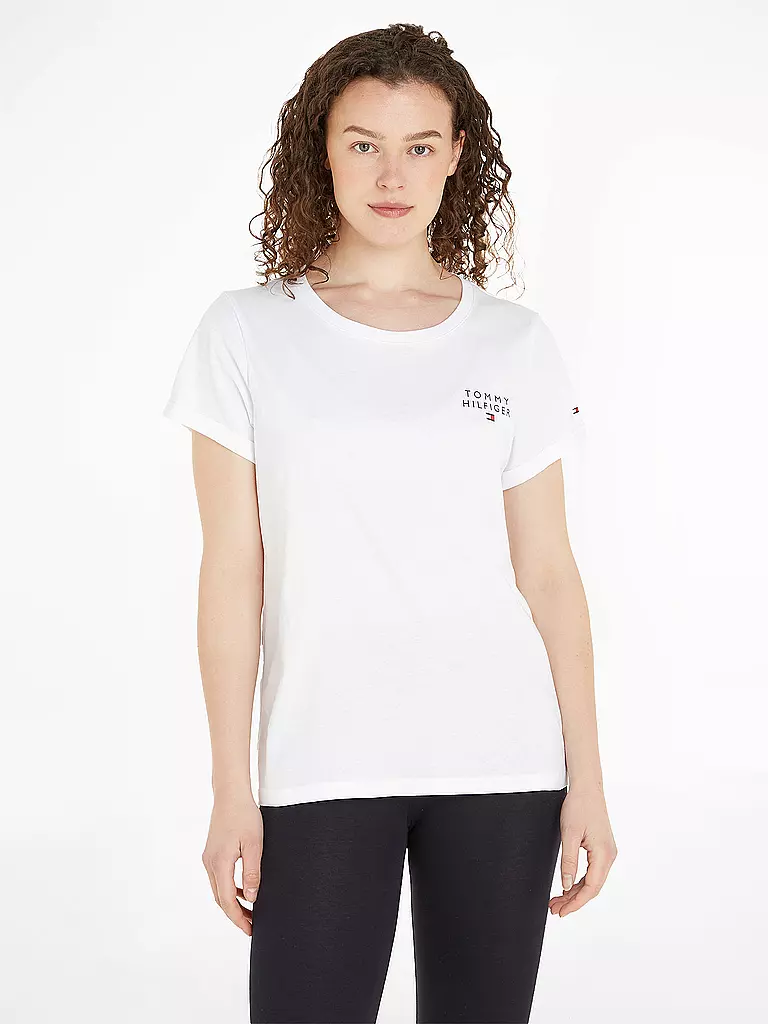 TOMMY HILFIGER | Camiseta Loungewear | Blanco