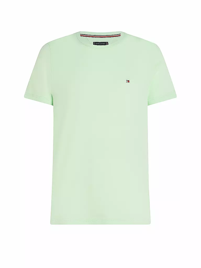 TOMMY HILFIGER | Camiseta Slim Fit | hellgrün
