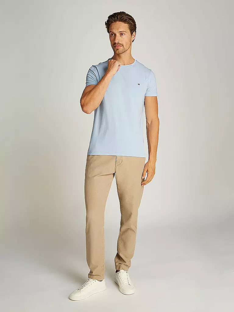 TOMMY HILFIGER | Camiseta Slim Fit | hellblau