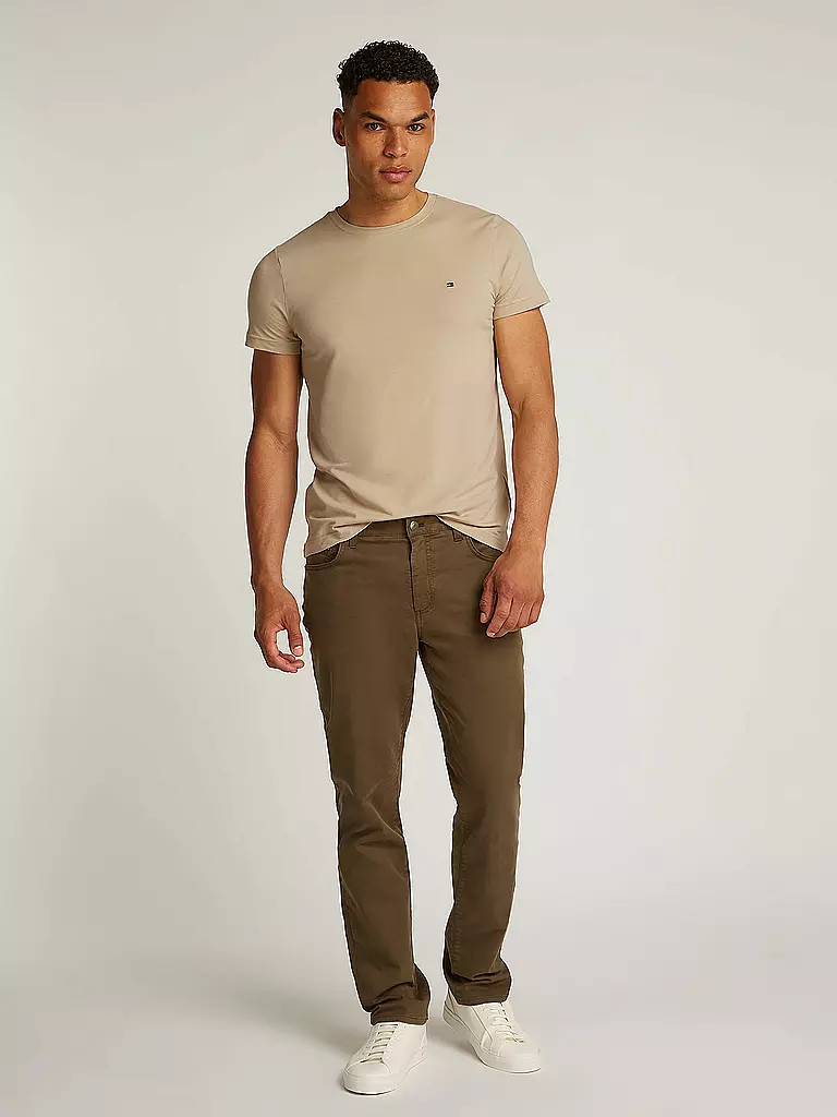 TOMMY HILFIGER | Camiseta Slim Fit | olive