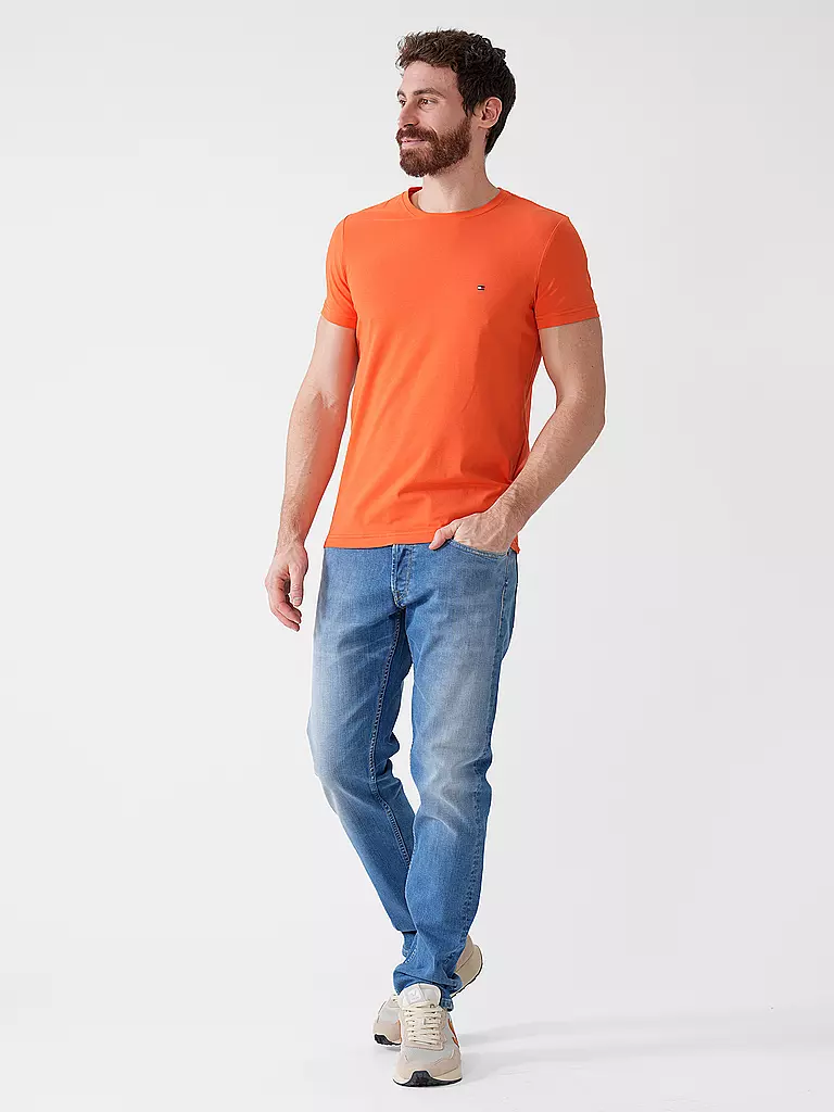 TOMMY HILFIGER | Camiseta Slim Fit | orange