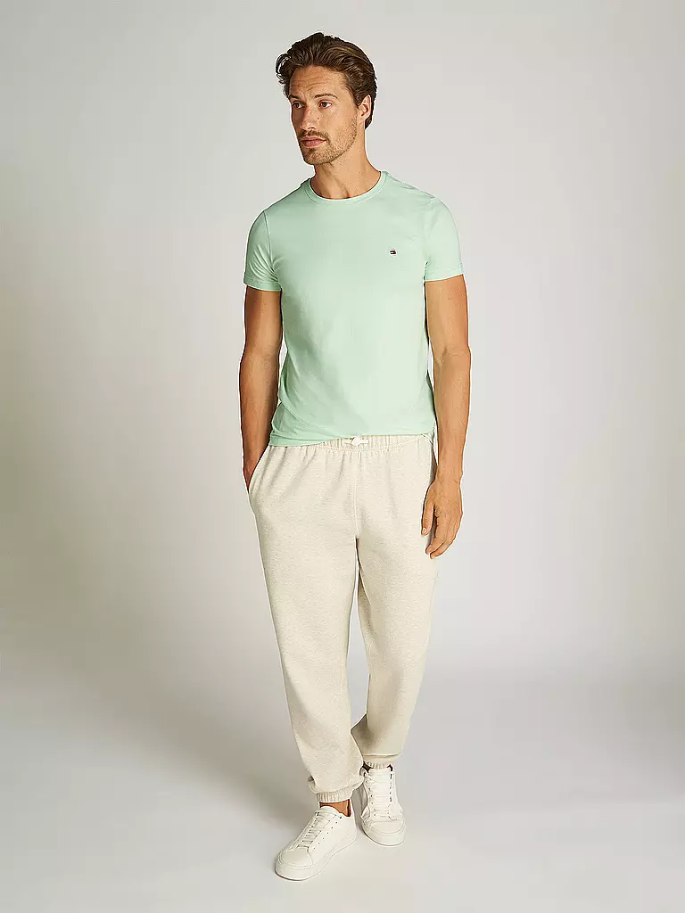 TOMMY HILFIGER | Camiseta Slim Fit | hellgrün