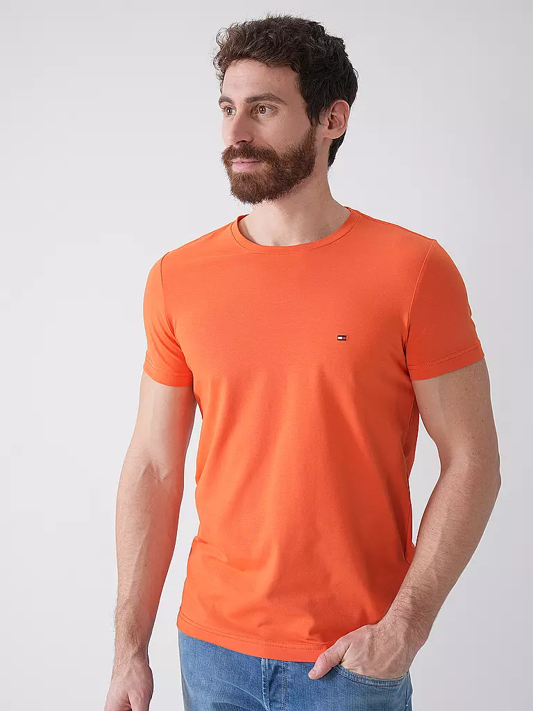 TOMMY HILFIGER | Camiseta Slim Fit | orange