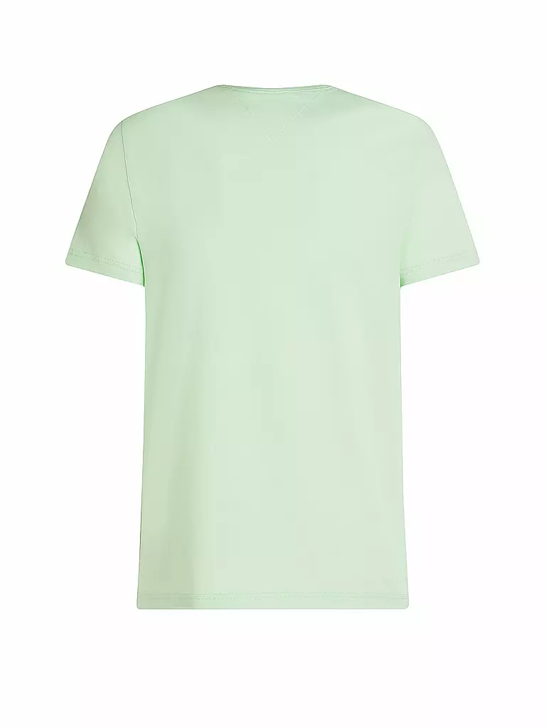TOMMY HILFIGER | Camiseta Slim Fit | hellgrün