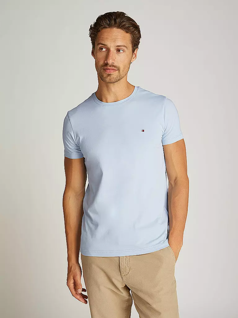 TOMMY HILFIGER | Camiseta Slim Fit | hellblau
