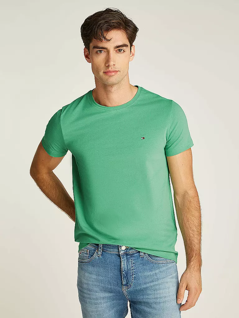 TOMMY HILFIGER | Camiseta Slim Fit | Verde