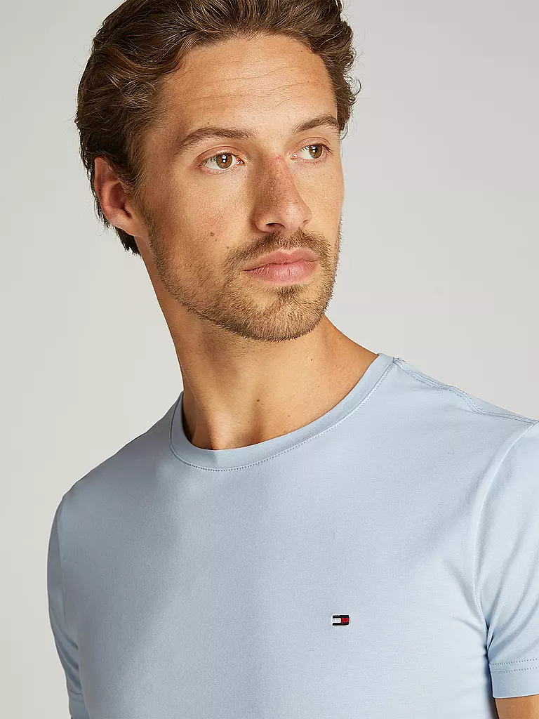 TOMMY HILFIGER | Camiseta Slim Fit | hellblau