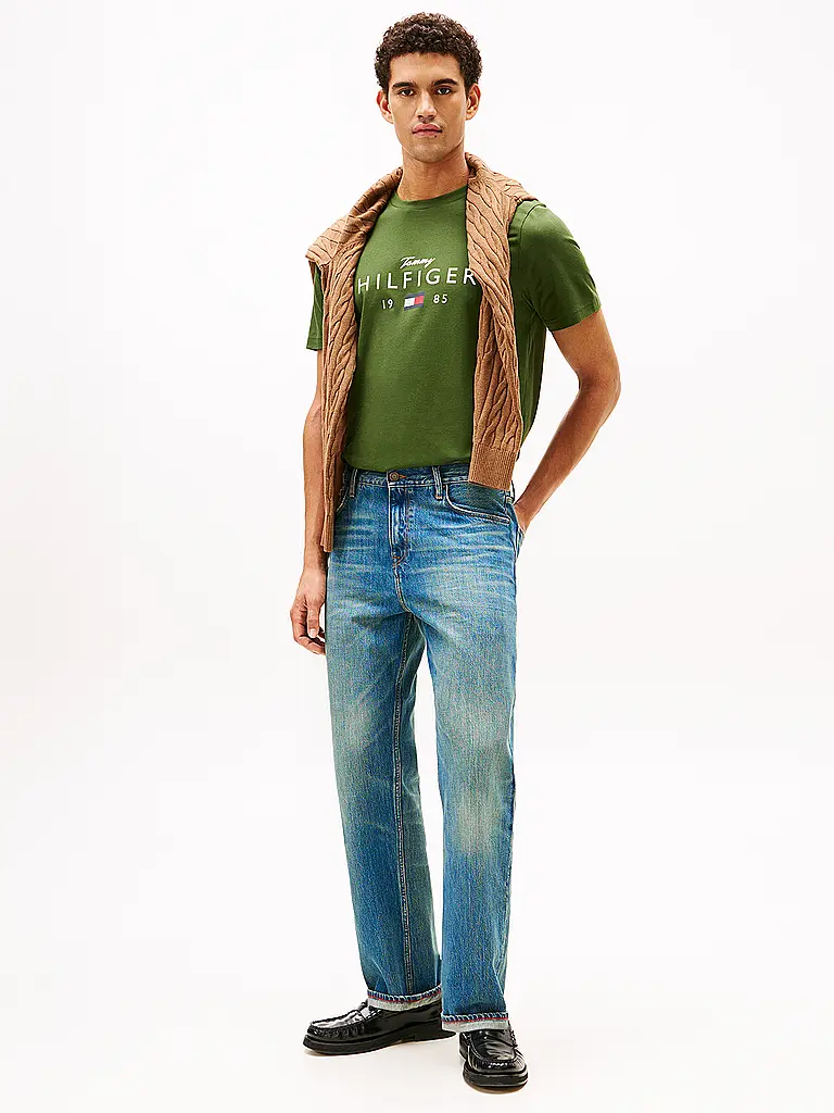 TOMMY HILFIGER | Camiseta | Verde oscuro