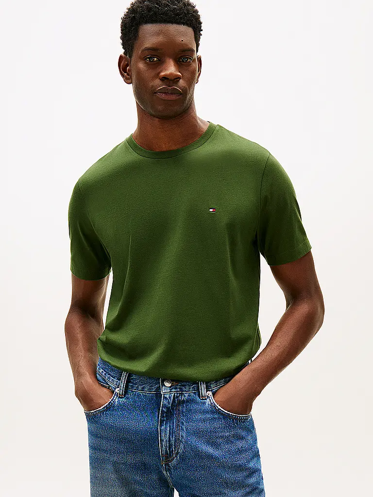 TOMMY HILFIGER | Camiseta | Verde oscuro
