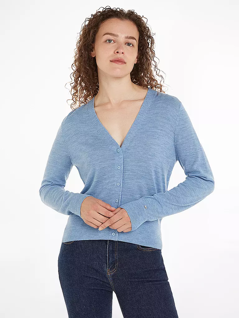 TOMMY HILFIGER | Cardigan  | Azul
