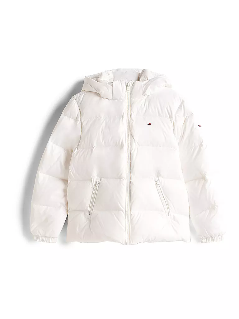 TOMMY HILFIGER | Chaqueta acolchada para niña | Blanco