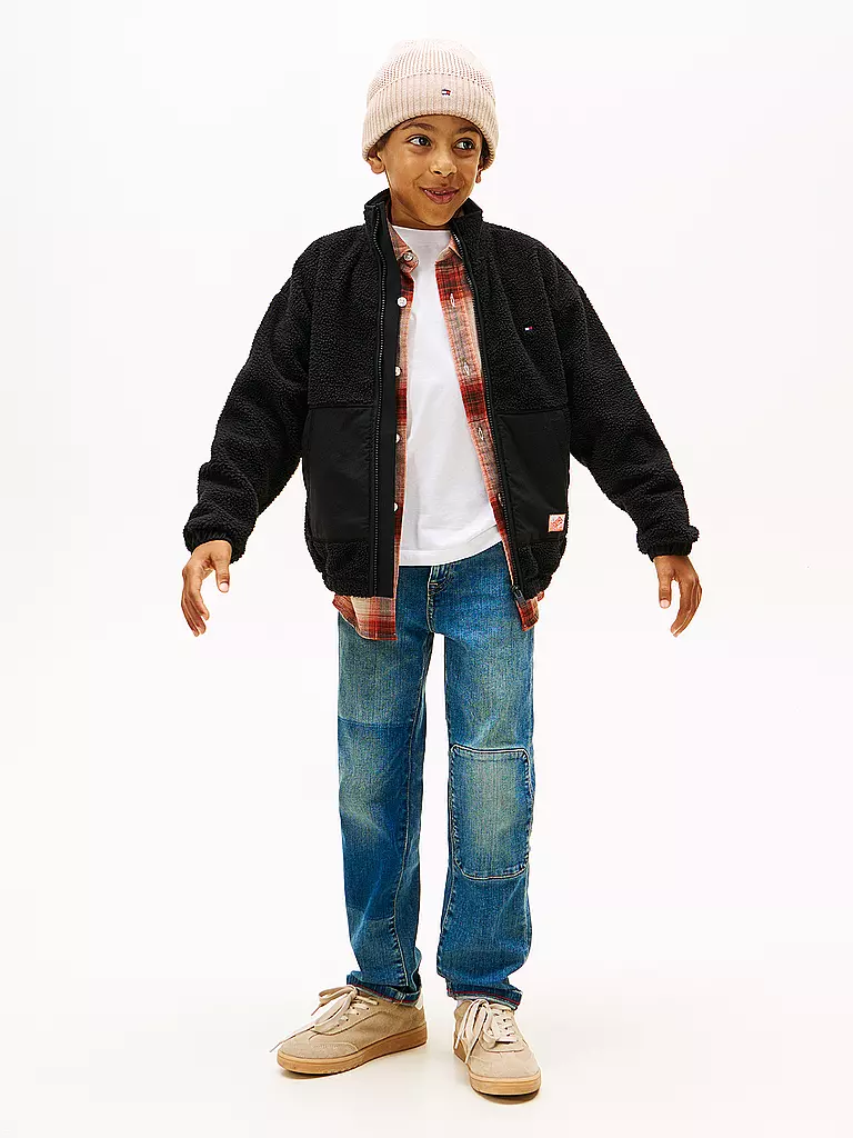 TOMMY HILFIGER | Chaqueta de chándal para niño | Negro