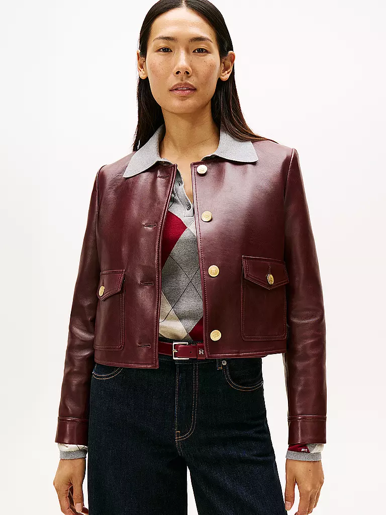 TOMMY HILFIGER | Chaqueta de cuero | 