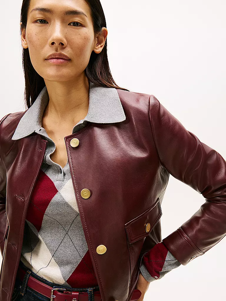 TOMMY HILFIGER | Chaqueta de cuero | 