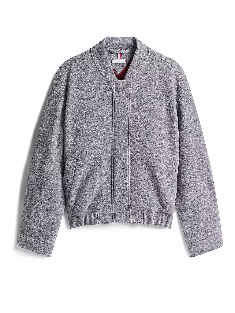 TOMMY HILFIGER | Chaqueta de lana | Gris claro