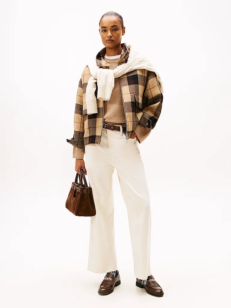 TOMMY HILFIGER | Chaqueta de lana | Marrón