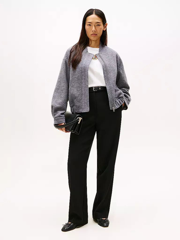 TOMMY HILFIGER | Chaqueta de lana | Gris claro