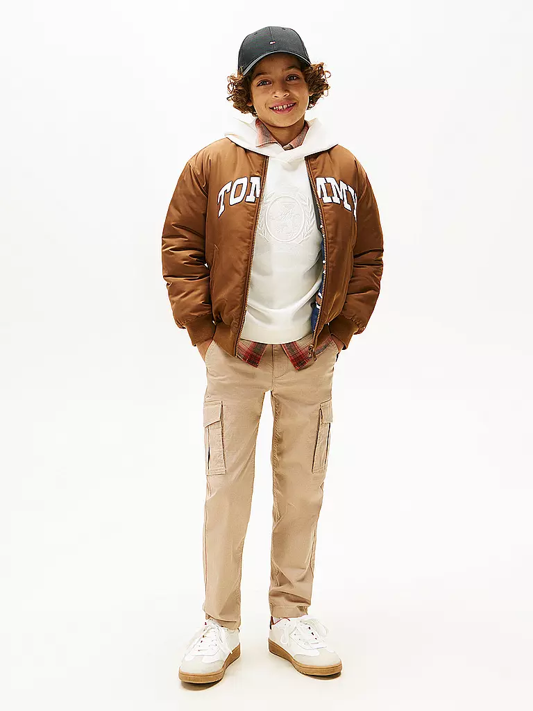 TOMMY HILFIGER | Chaqueta para niño | Marrón