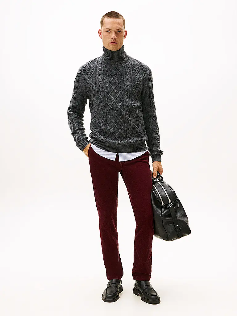 TOMMY HILFIGER | Chino DENTON | Rojo oscuro