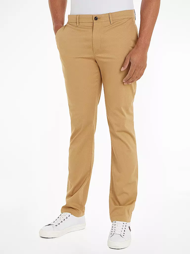 TOMMY HILFIGER | Chino Straight Fit DENTON | Marrón claro