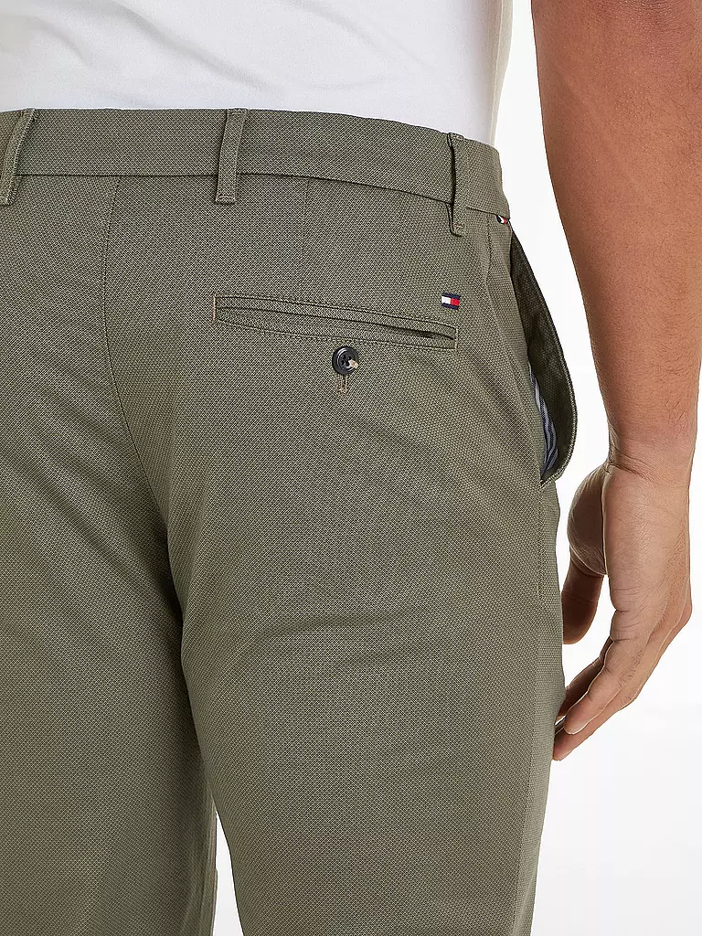 TOMMY HILFIGER | Chino Straight Fit DENTON | Oliva