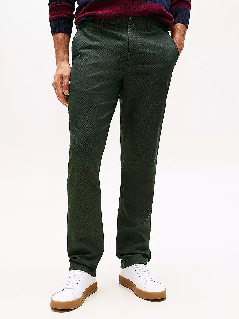 TOMMY HILFIGER | Chino | Verde oscuro