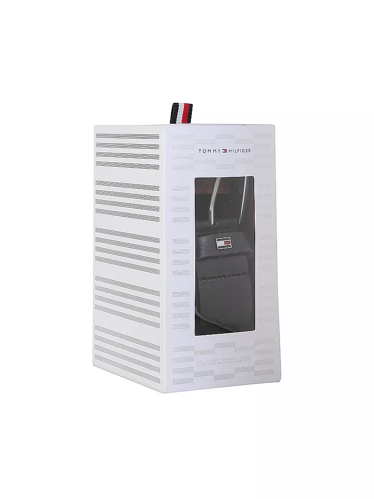 TOMMY HILFIGER | Cinturón de cuero ADAN | Negro