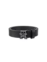 TOMMY HILFIGER | Cinturón de cuero | Negro