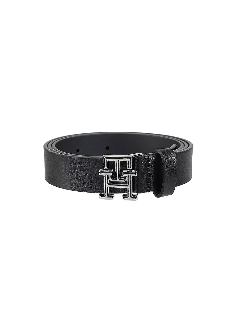 TOMMY HILFIGER | Cinturón de cuero | Negro