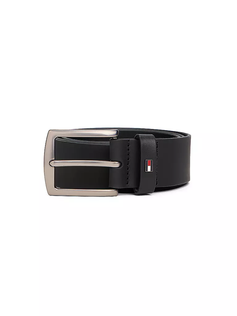 TOMMY HILFIGER | Cinturón de cuero | Negro