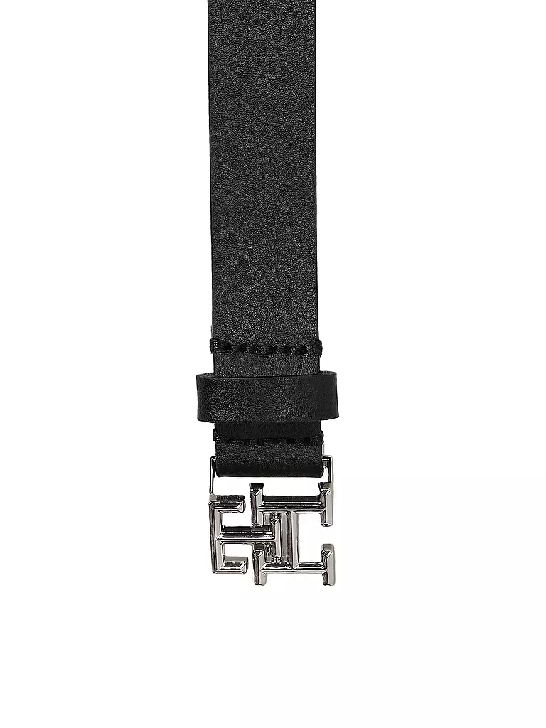 TOMMY HILFIGER | Cinturón de cuero | Negro