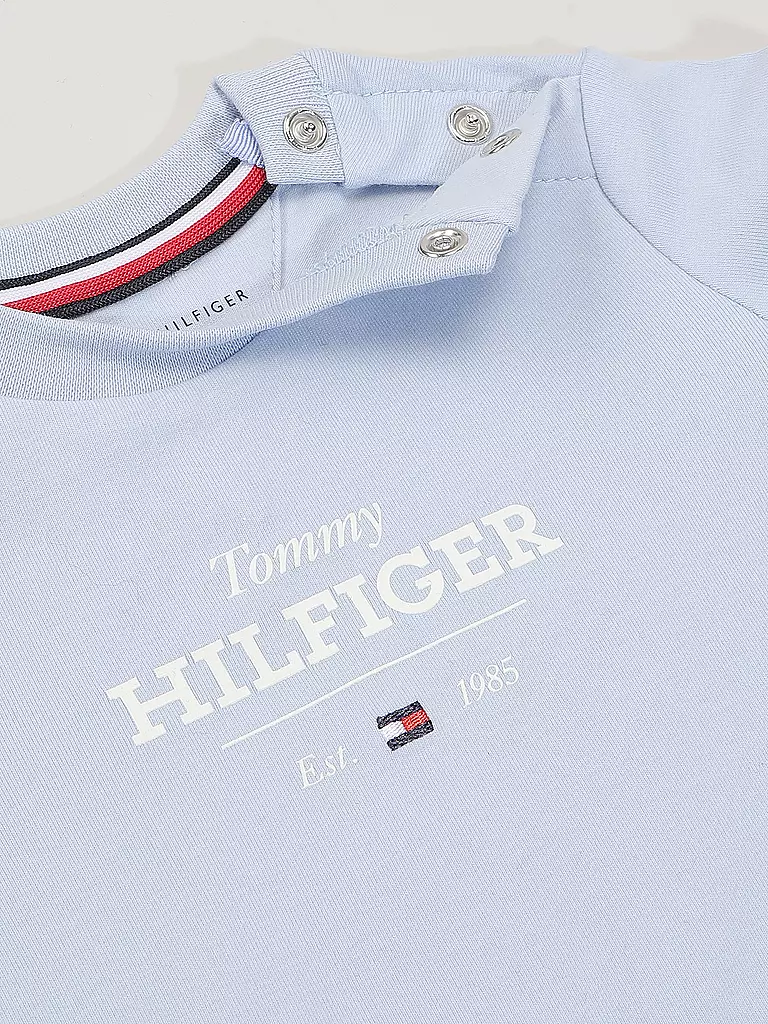 TOMMY HILFIGER | Conjunto de bebé de 2 piezas, camiseta y pantalones cortos | 