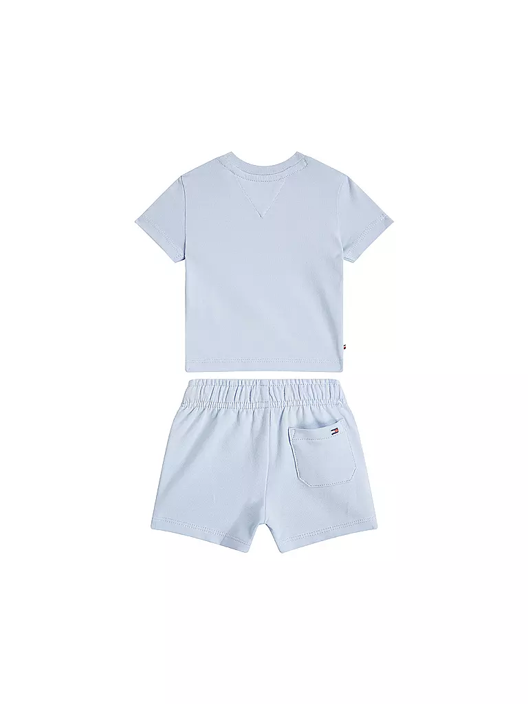 TOMMY HILFIGER | Conjunto de bebé de 2 piezas, camiseta y pantalones cortos | 