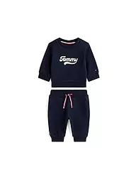 TOMMY HILFIGER | Conjunto de bebé de 2 piezas, suéter y pantalones de chándal | Azul oscuro