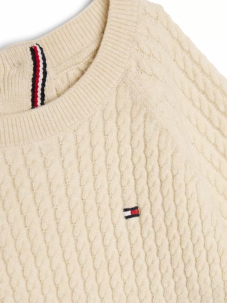 TOMMY HILFIGER | Conjunto de bebé de 3 piezas: jersey, pantalón y gorro | 