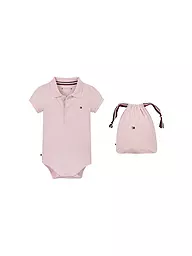 TOMMY HILFIGER | Conjunto de regalo de body para bebé niña | Rosa