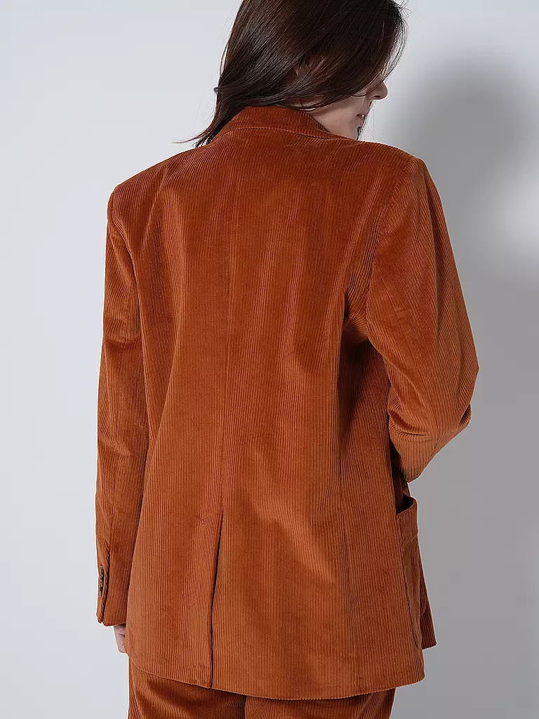 TOMMY HILFIGER | Cord Blazer Relaxed Fit | Naranja