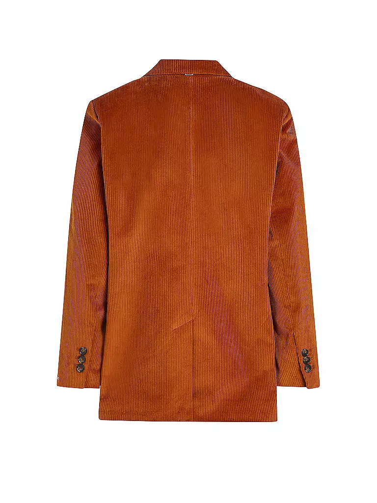 TOMMY HILFIGER | Cord Blazer Relaxed Fit | Naranja