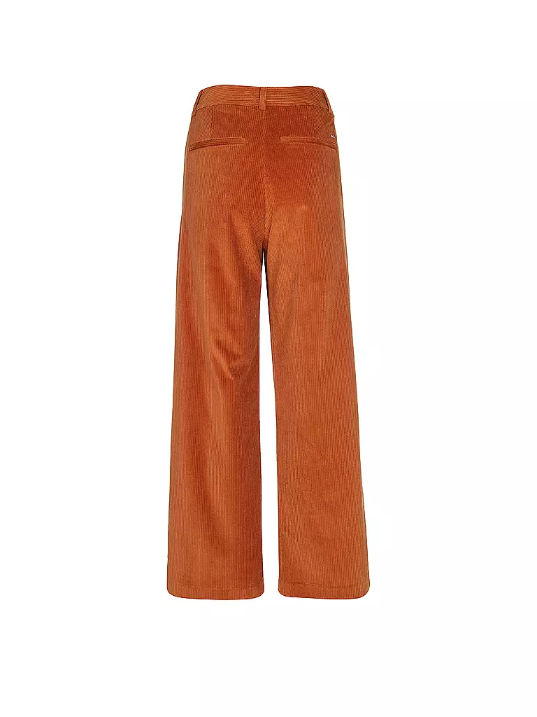 TOMMY HILFIGER | Cordhose Relaxed Straight Fit | Naranja