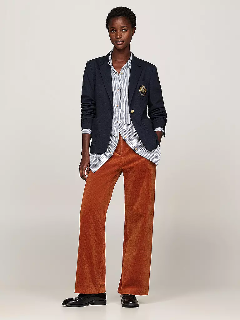 TOMMY HILFIGER | Cordhose Relaxed Straight Fit | Naranja