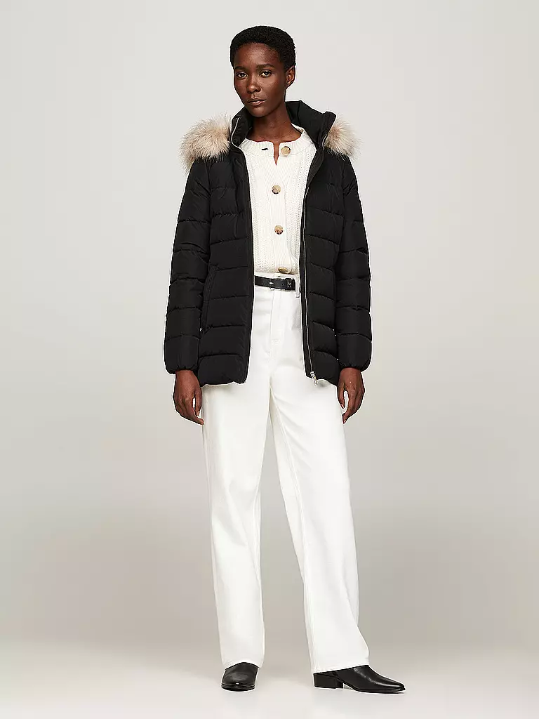 TOMMY HILFIGER | Daunenjacke TYRA | Negro