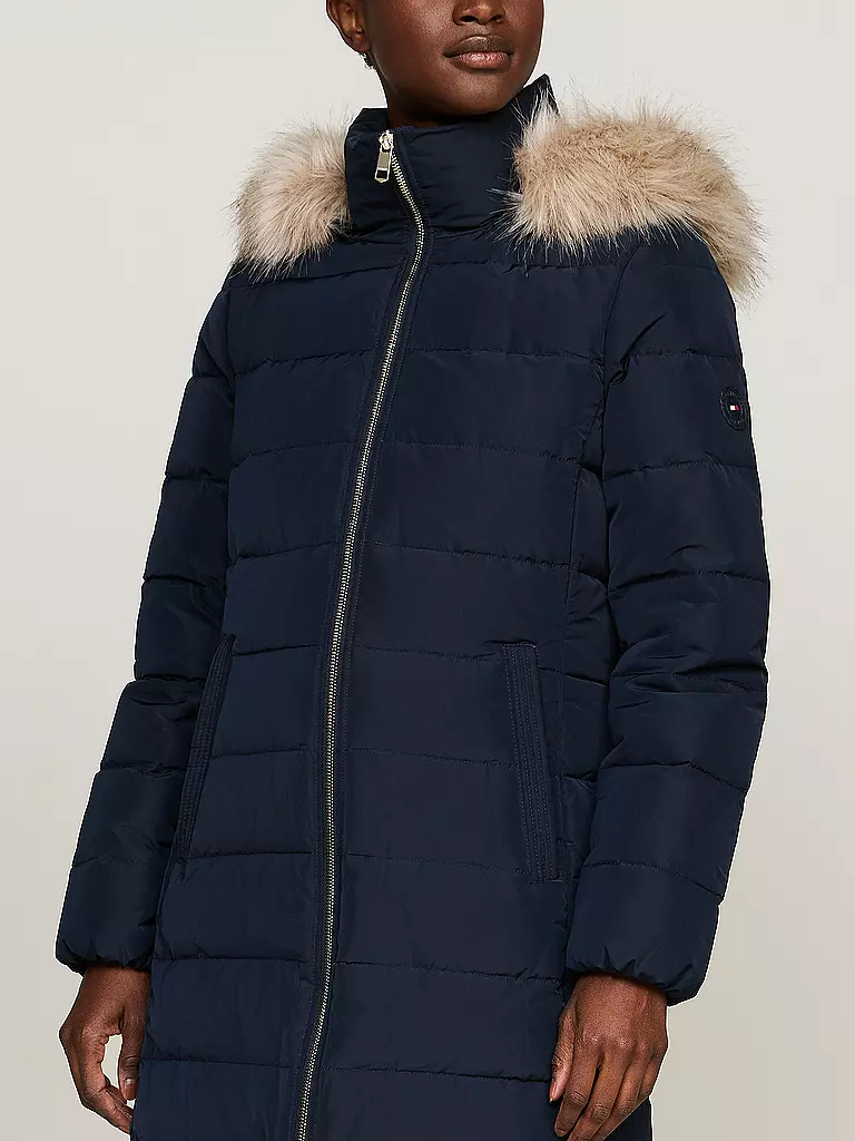 TOMMY HILFIGER | Daunenmantel TYRA | Azul oscuro