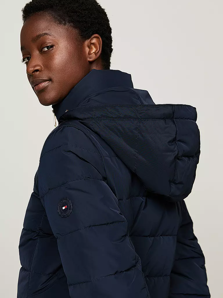 TOMMY HILFIGER | Daunenmantel TYRA | Azul oscuro