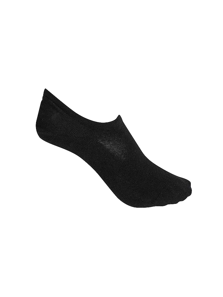 TOMMY HILFIGER | Füßlinge - Calcetines invisibles, paquete de 2 | Negro