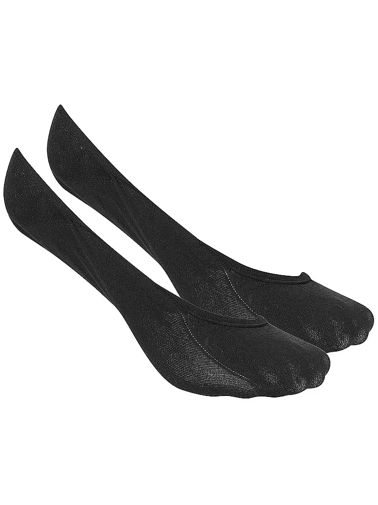 TOMMY HILFIGER | Füsslinge 2er Pkg black | Negro