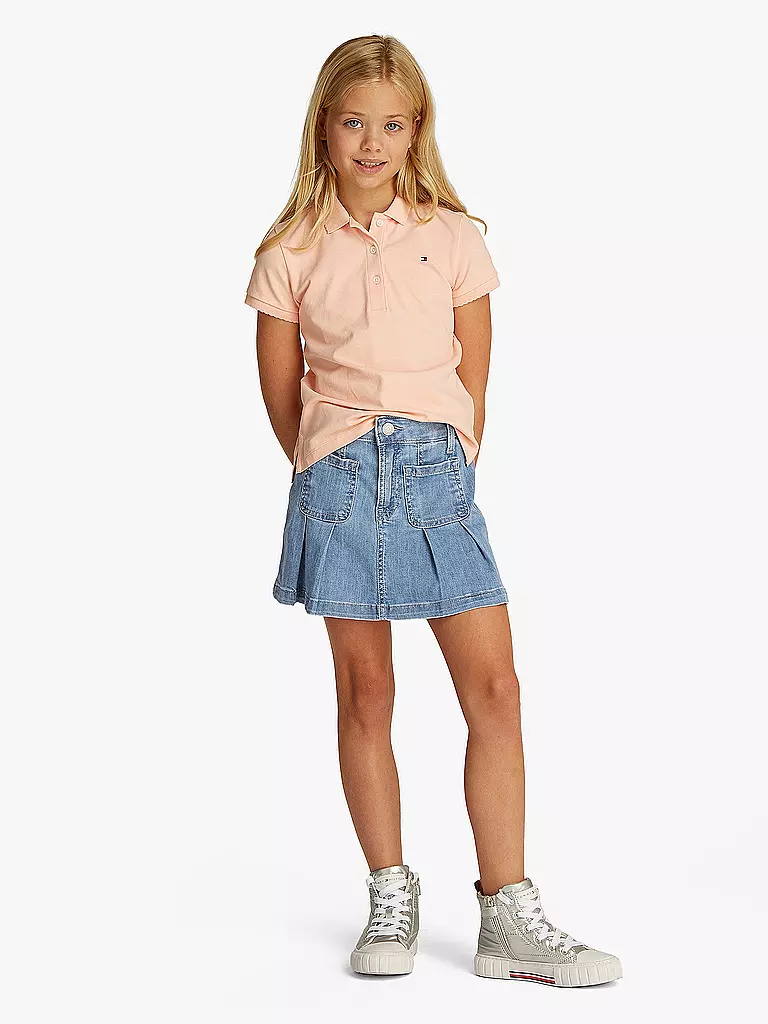 TOMMY HILFIGER | Falda vaquera para niña | Azul claro