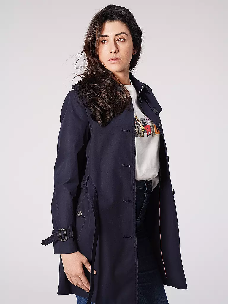 TOMMY HILFIGER | Gabardina | Azul oscuro